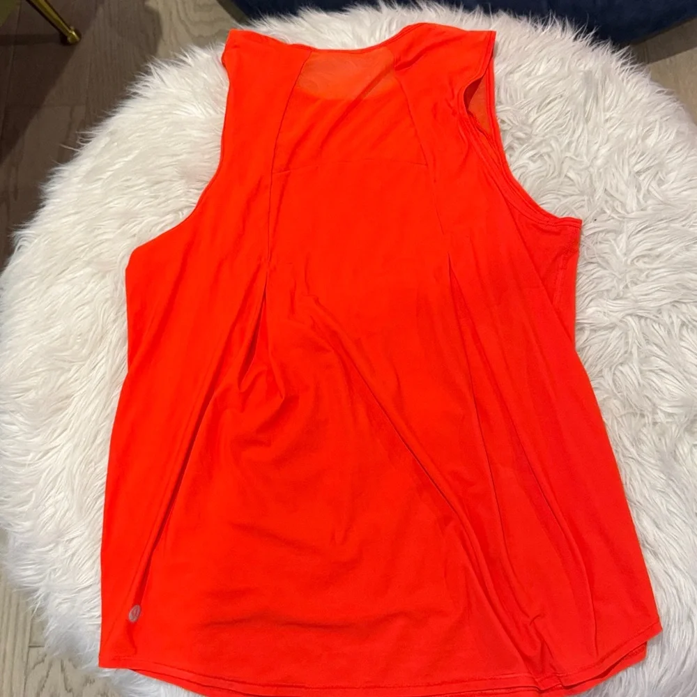 Lululemon Sculpt Tank Top in Solar Orange Sz 8 - Picture 10 of 11